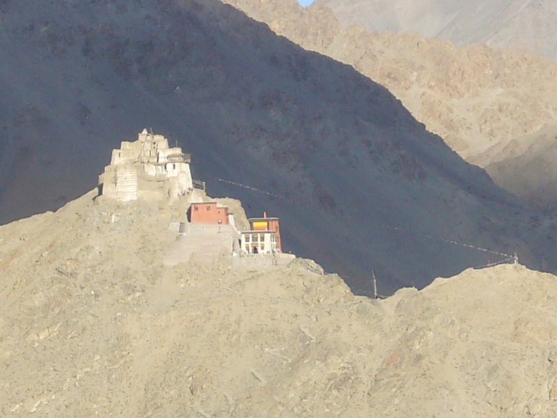 Travel - India - Ladakh - Shanti Stupa - Leh seen from the Stupa